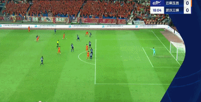 mk体育官方-中超战报:罗竞世界波,李松益自摆乌龙,云南玉昆2-1武汉三镇